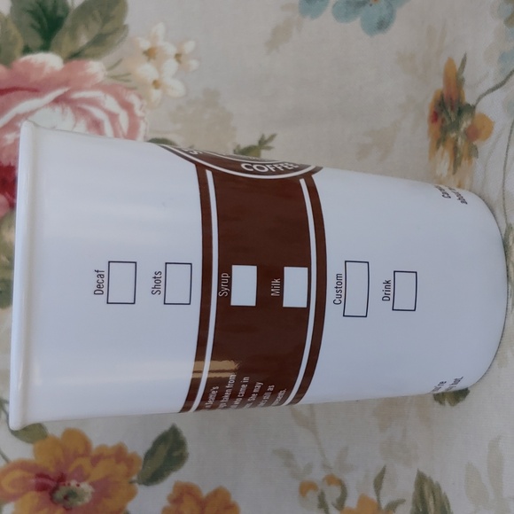 Starbucks Vintage 2008 Tall Ceramic Mug with Original Brown Siren Logo 16 fl oz - Picture 6 of 14